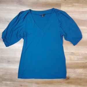 Banana Republic Teal Knit Top